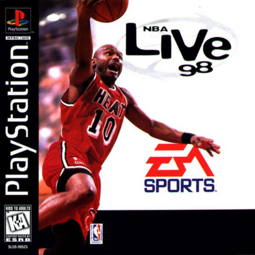 NBA Live 98 (USA) Cover